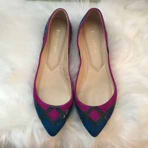 Shoe Flat, Sz 11M, Suede